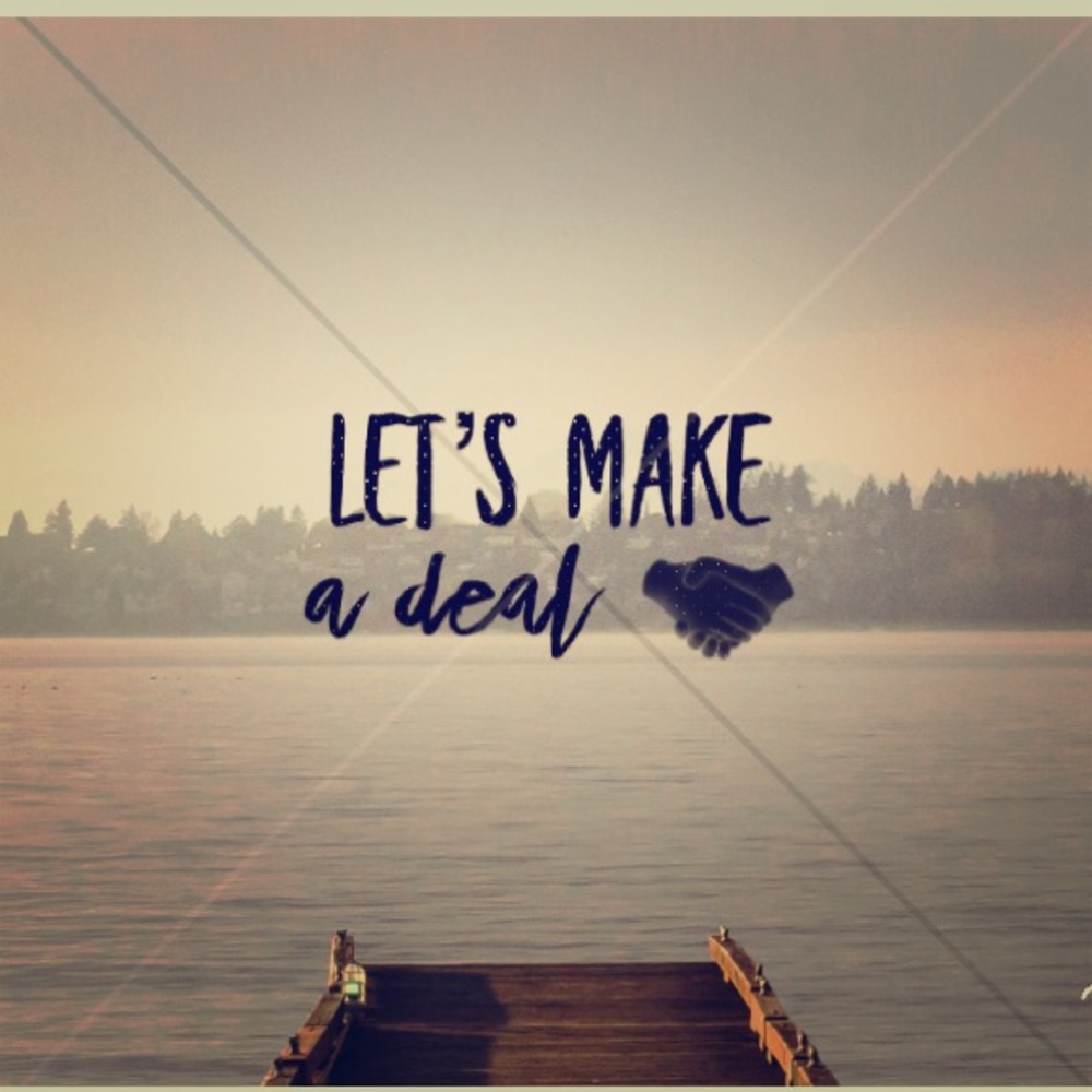 Everything is always negotiable 🤝👍🏾💸